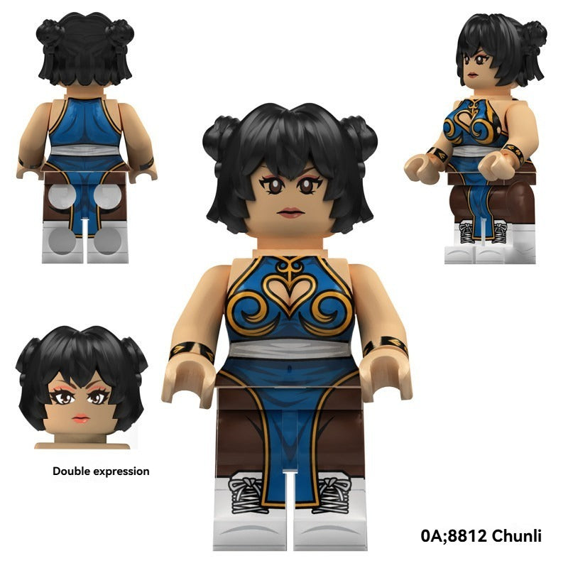 OA8811-8813 Fighting game Mai Shiranui Chun-Li Minifigures – Joy