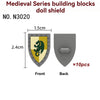 N3025-3030 Medieval Castle Shield Minifigures accessory