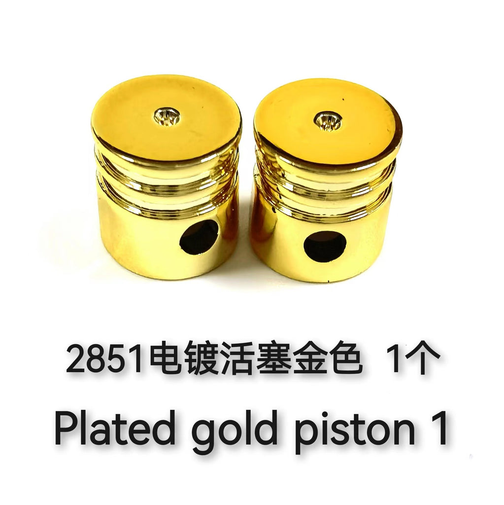 4pcs Chrome Engine Exhaust Pipe Building Blocks Parts