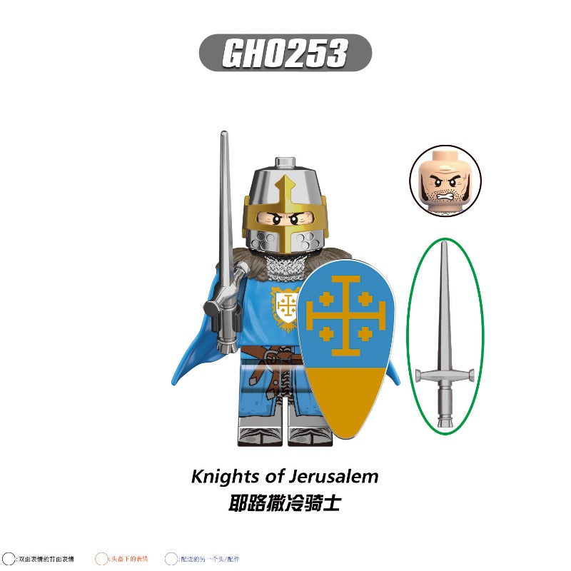 G0133 Medieval Series Knight Minifigures – Joy Bricks