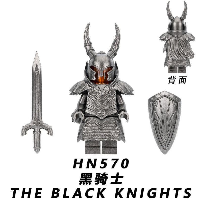 HN570-573 Dark Soul Knight Series Minifigures – Joy Bricks