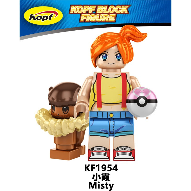 KF6189 Pokémon Pikachu Ash Minifigures