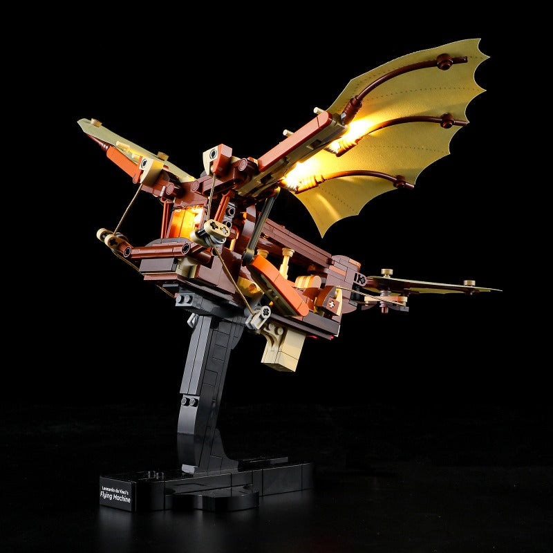 493 pcs Leonardo da Vinci's Flying Machine