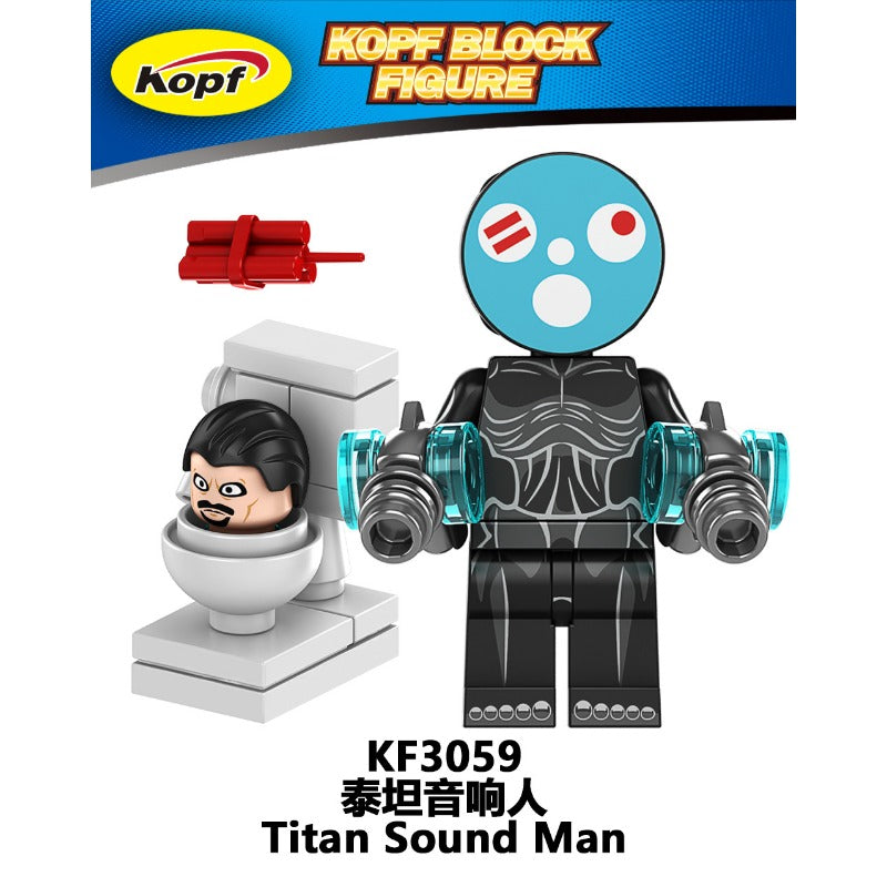 KF6203 Toilet Man Series Sound Man TV Man Surveillance Man