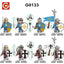 G0133 Medieval Series Knight Minifigures