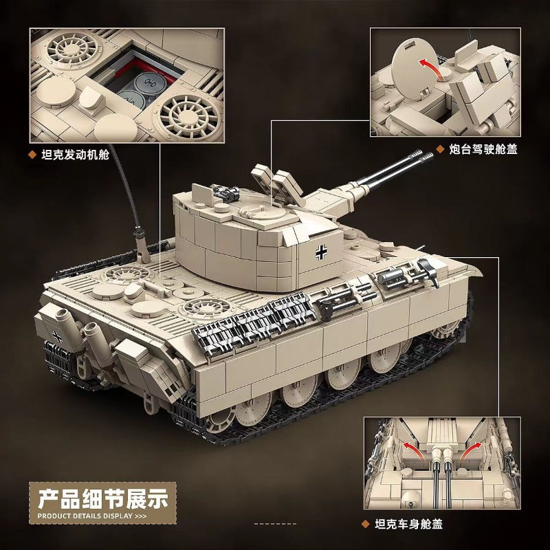 1389 pcs QUANGUAN 100303 Flakpanzer V 'Corlian'
