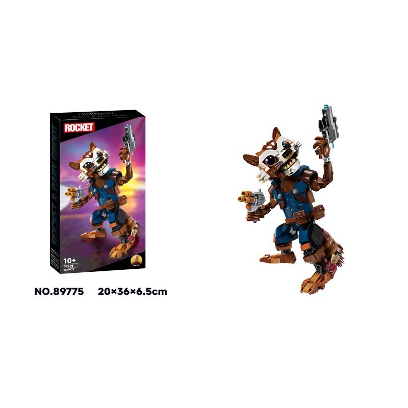 566 pcs Rocket & Baby Groot