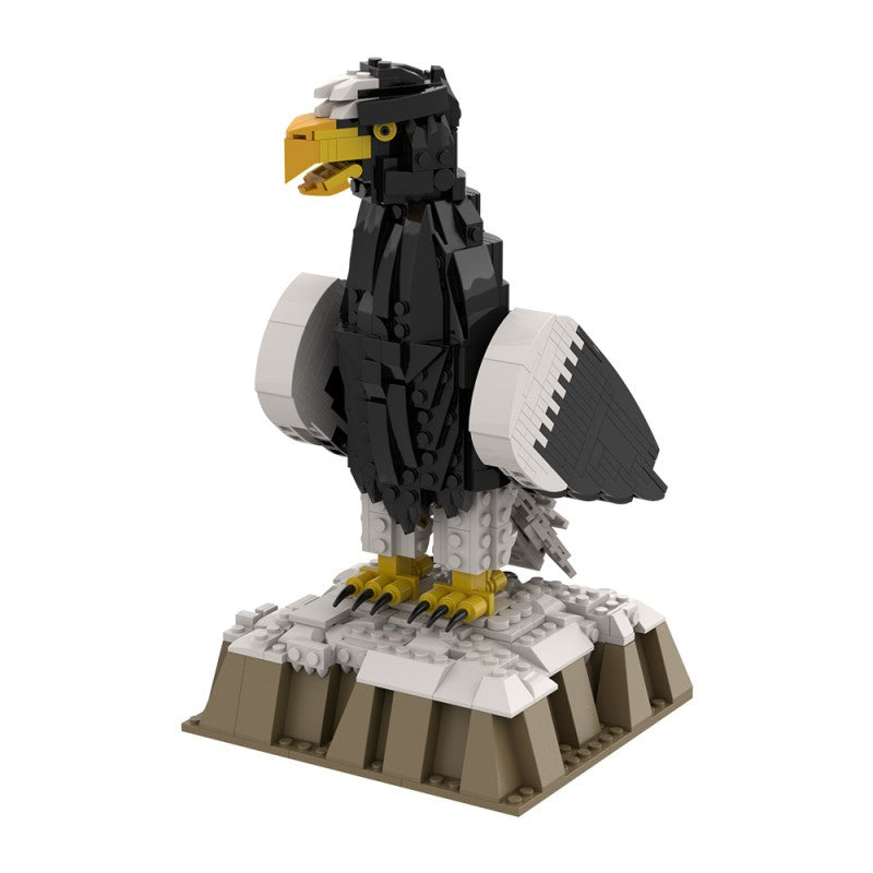 (Gobricks version) 781pcs MOC-211400 Steller's Sea Eagle