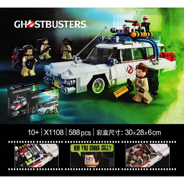 588pcs X1108 Ghostbusters Ecto-1 – Joy Bricks