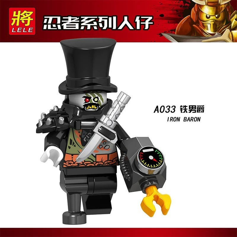 A033-040 Ninja Series Minifigures – Joy Bricks