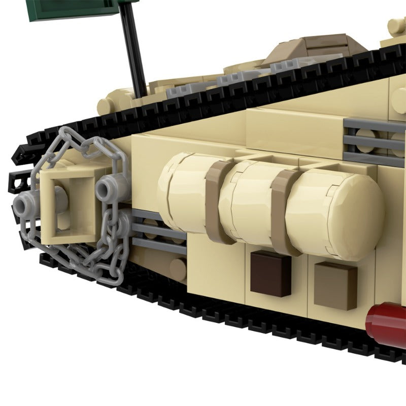 (Gobricks version)  800pcs+ MOC raiders of the lost ark 3 tank