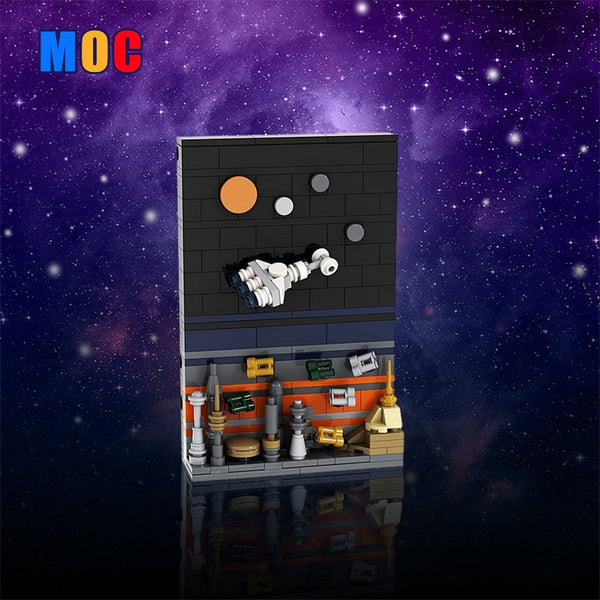 BRICKS MONO POST CARD 1988 スプリングコレクション Gobricks version) 235PCS MOC-149285 Postcard from Coruscant – Joy