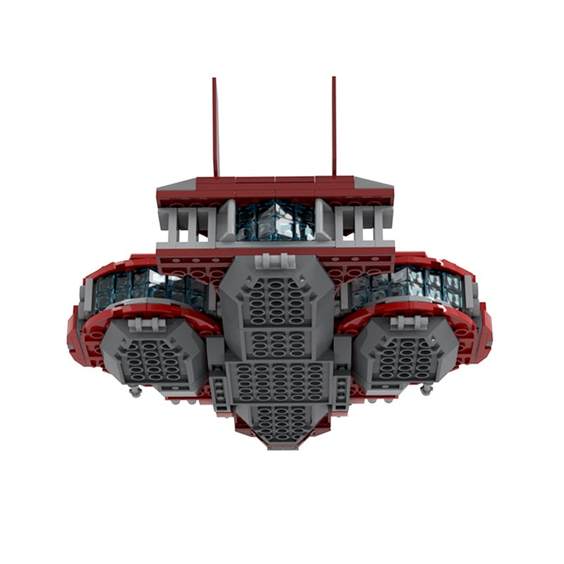 (Gobricks version) 575PCS MOC-146932 Pata'Herz-class exploration craft