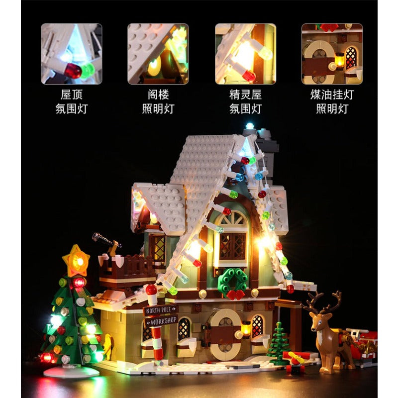 1197pcs 77018 Elf Club House – Joy Bricks