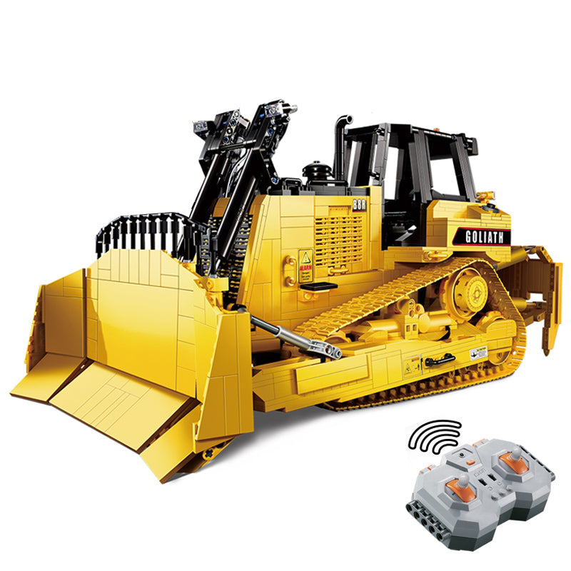 2826pcs 2.4G 1:16 Rc CAT Heavy Duty Dozer Crawler Truck C61056W