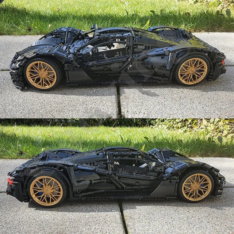 3515PCS MOC-89638 ASPARK Owl 1:8 Electric Supercar