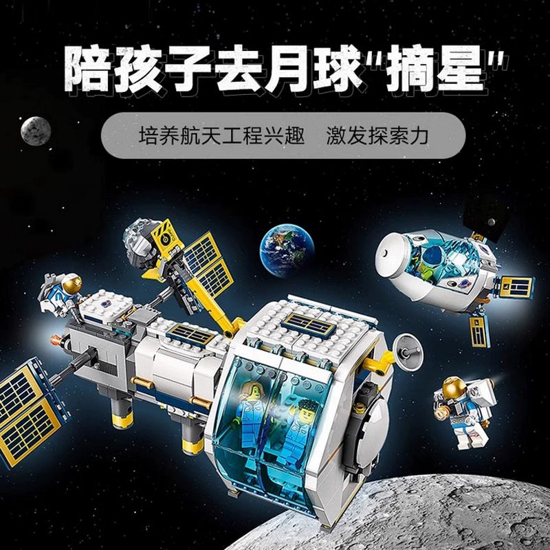 514 pcs Lunar Space Station