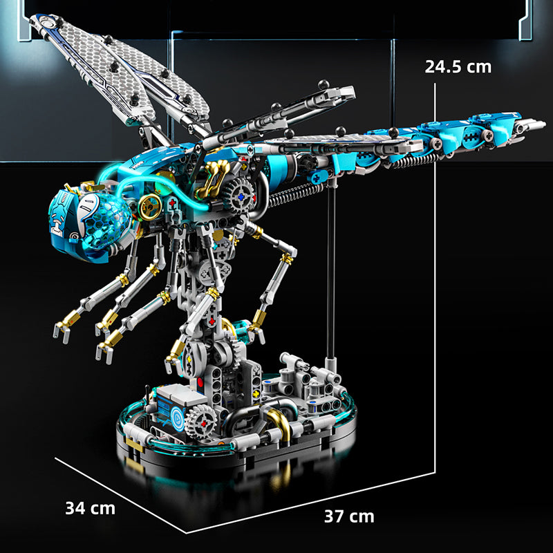 866 pcs MJi 13086 Mechanical Dragonfly