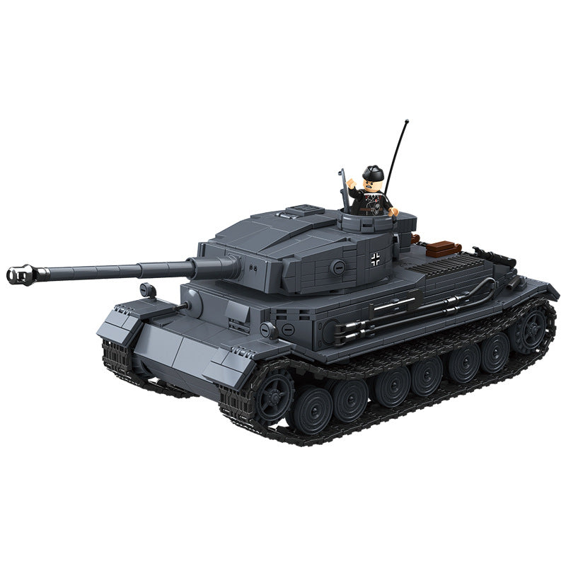 1531pcs QUANGUAN 100308 VK 45.01(P) Panzerkampfwagen VI Tiger (P)