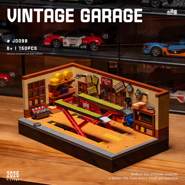 トキバニー　ガレージキット 750pcs XJD JD098 Retro car repair shop – Joy Bricks