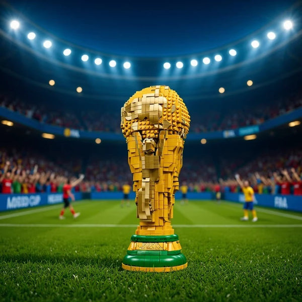 2842pcs FIFA World Cup Official Trophy – Joy Bricks
