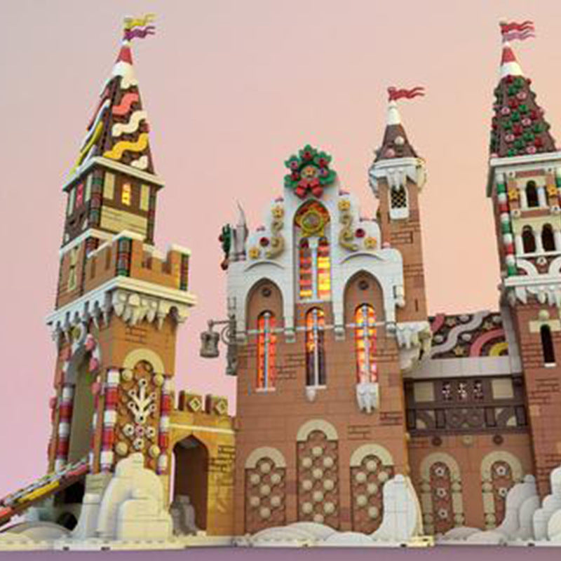 3971PCS MOC-130576 Gingerbread Castle