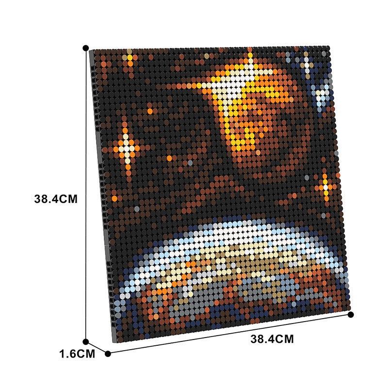 (Gobricks version)  2930pcs MOC-59995 Space Canvas