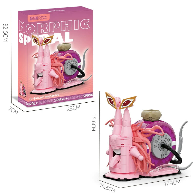 560pcs JQ1144 Blazing Phone Snail/Triple-Sword Phone Snail/String