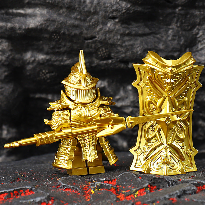 Lzy100-104 Demon Soul Tower Knight Medieval Guard Minifigures