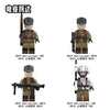 N633-636 Mountain Soldier Minifigures