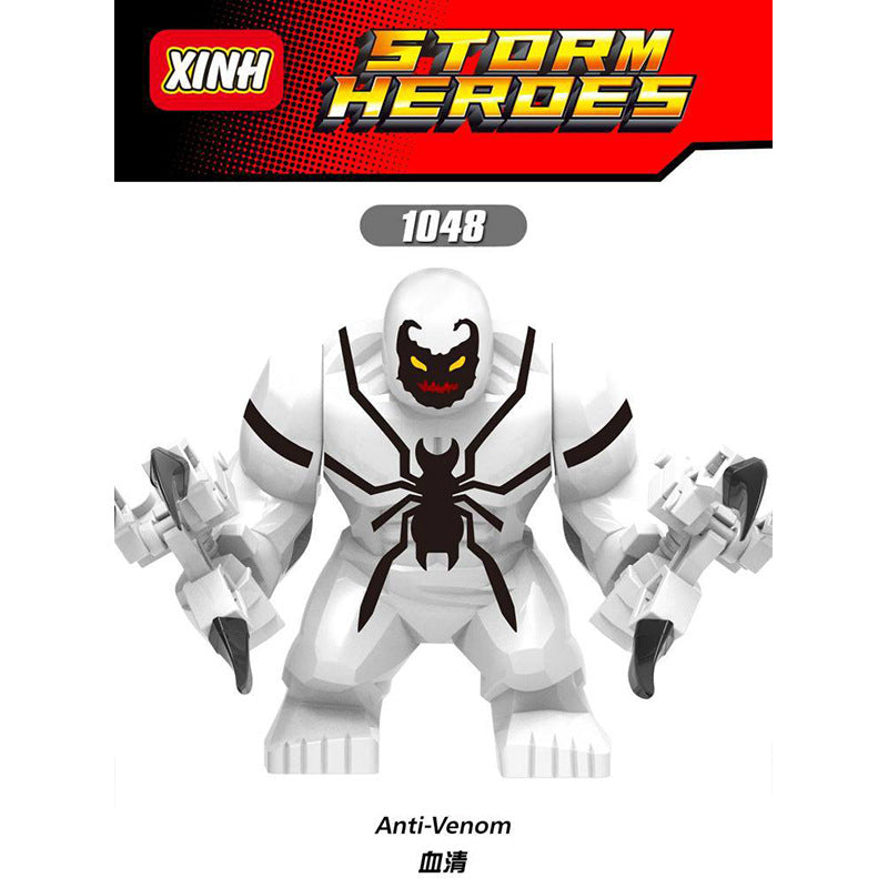 X888 X891 X893 X1047-1049 superhero series venom big minifigures