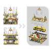 1945 pcs JIESTAR 89136 European Style Railway Station