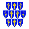Medieval Military War Soldier Shield