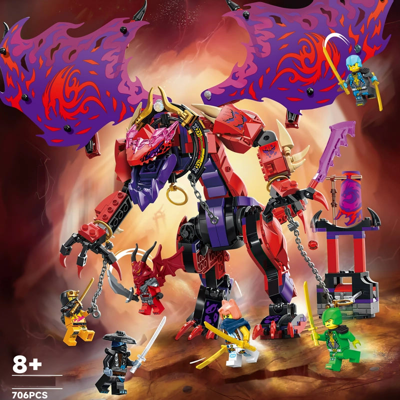 668 pcs Thunderfang Dragon of Chaos