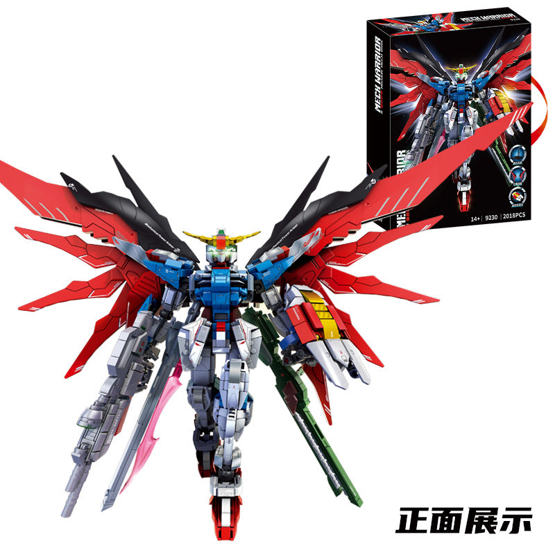 2000+pcs LY Gundam Series:Freedom Mech & Destiny Mech