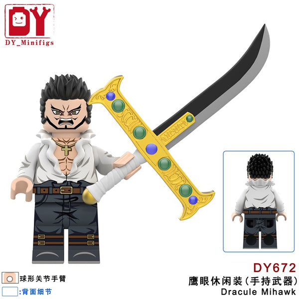 DY672 One Piece Series Dracule Mihawk Minifigures – Joy Bricks