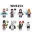 WM6154 The Naruto series Minifigures