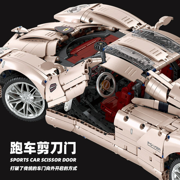 3428 pcs JIESTAR JJ9210 Pagani Utopia – Joy Bricks