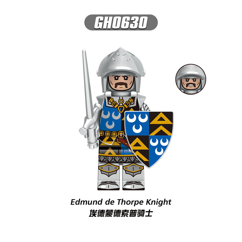G0180 Medieval Warrior Lionheart Heavy Infantry Knight Archer
