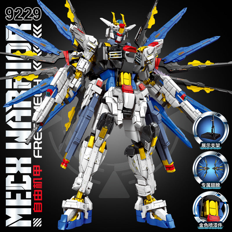 2000+pcs LY Gundam Series:Freedom Mech & Destiny Mech