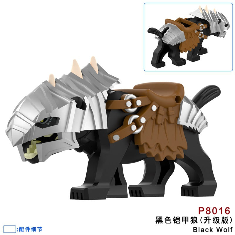 P8015-8018 The Lord of the Rings orc mount Minifigures