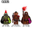 N815-817 Medieval Orcs series Minifigures