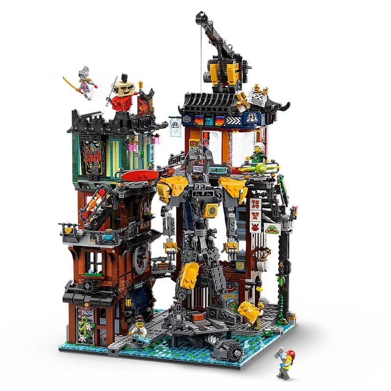 3244 pcs NINJAGO City Workshops