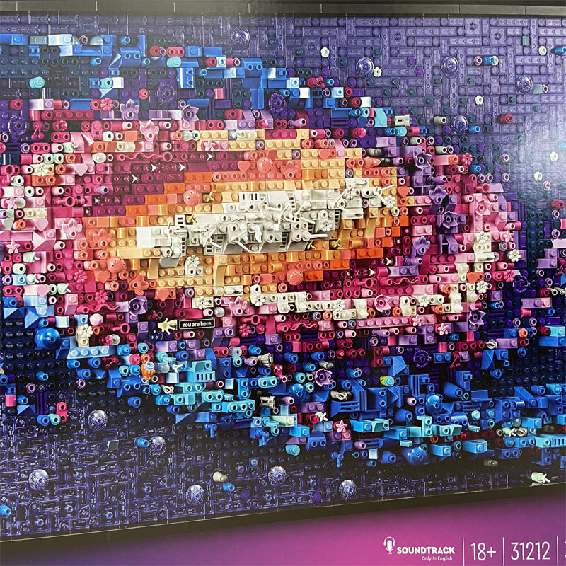 3091 pcs The Milky Way Galaxy