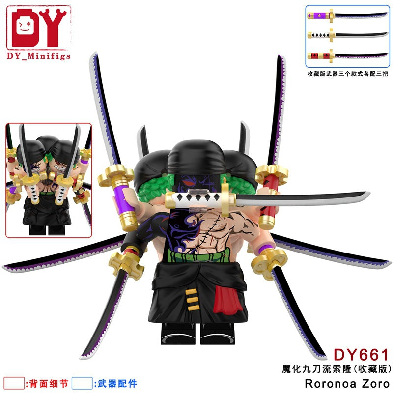 DY658-661 One Piece series Roronoa Zoro Minifigures – Joy Bricks