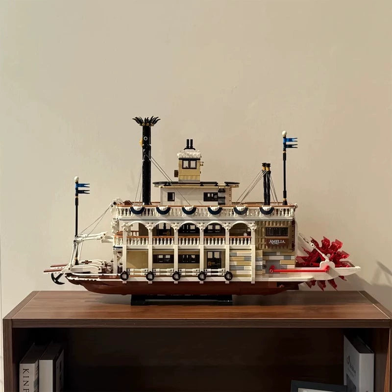 4090 pcs River Steamboat