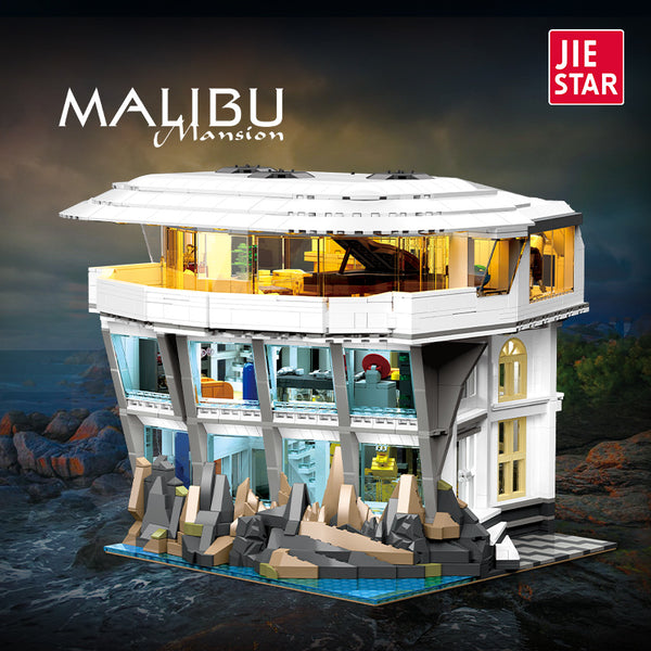3284PCS JIESTAR JJ58280 Malibu Villa [With Lighting Kit] – Joy Bricks