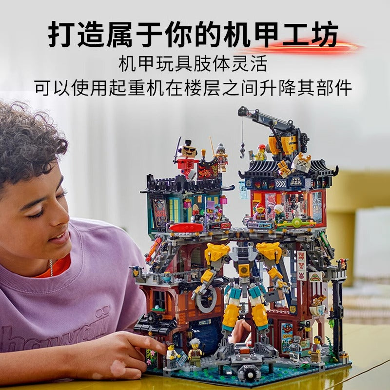 3244 pcs NINJAGO City Workshops