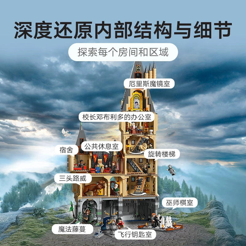 2135 pcs Hogwarts Castle: The Main Tower