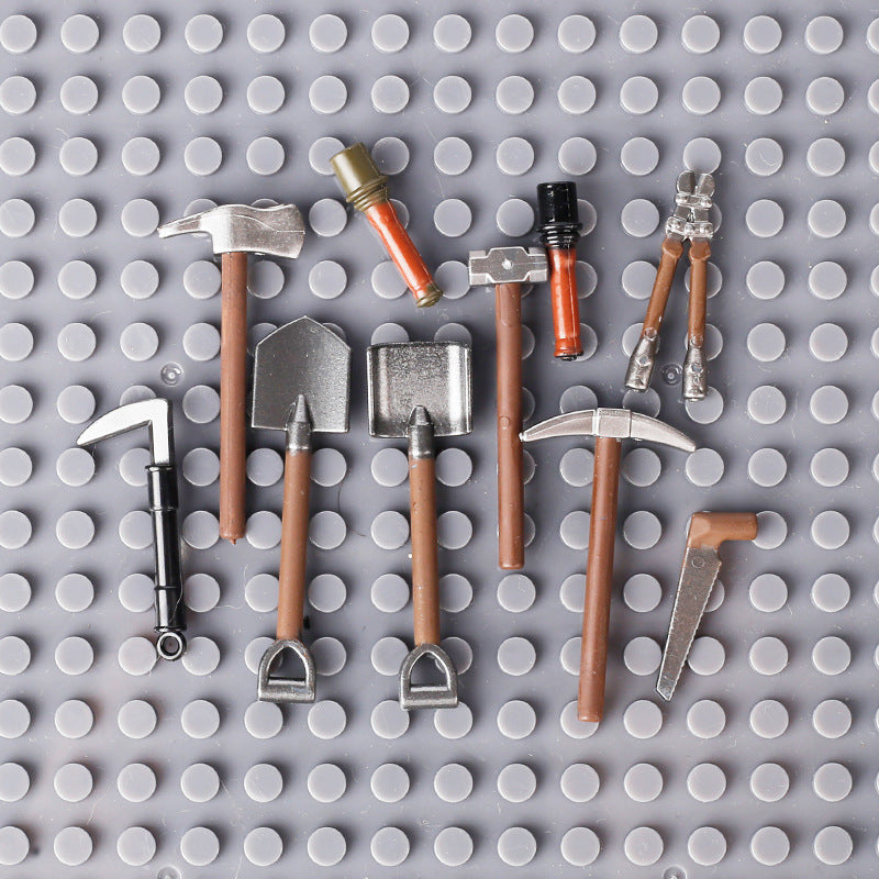 Military Equipment Special Forces Weapons and Protective Gear 10pcs